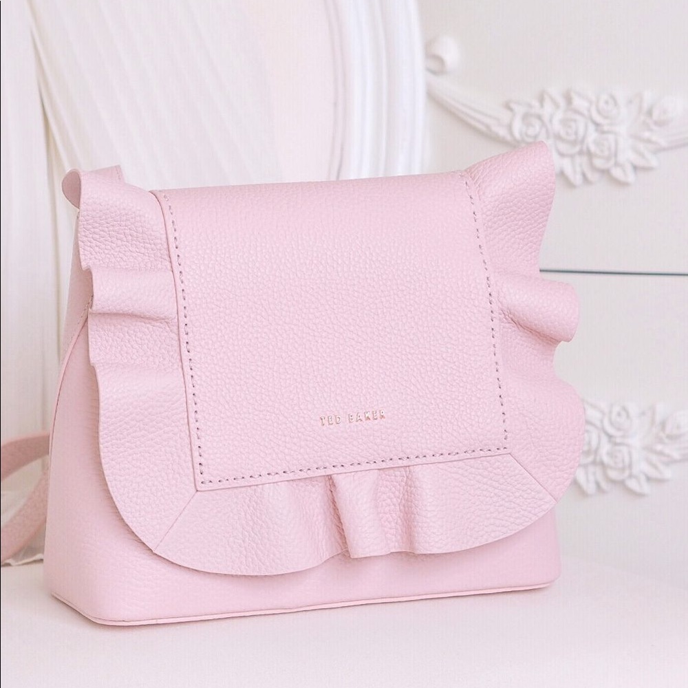 🎀ISO🎀 Ted Baker Pink Ruffle Rammira Backpack